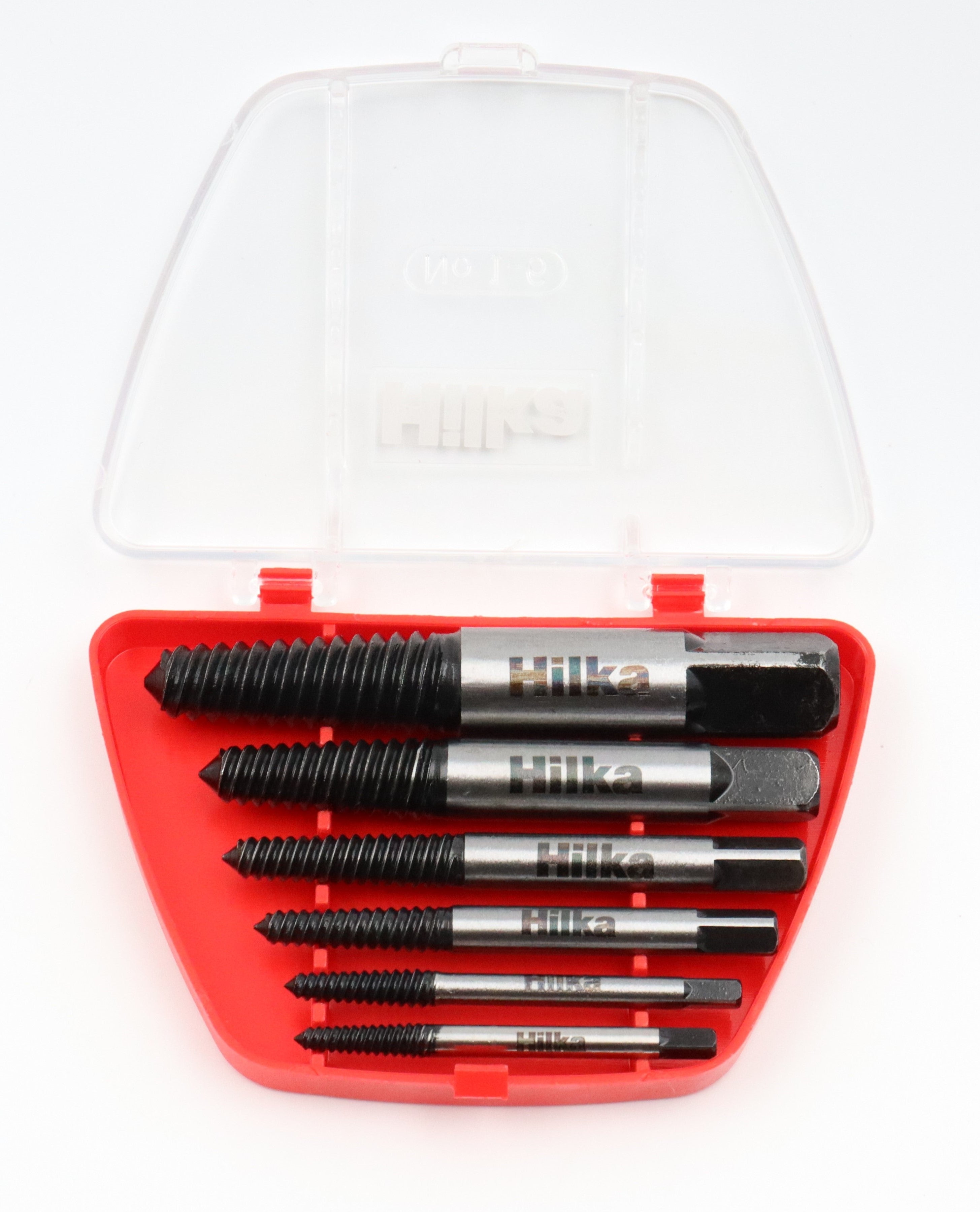 Hilka 6 pce Screw Extractor Set 37855006
