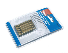 Hilka 5 pce Pozi Assorted 50mm Titanium Bits 37950305