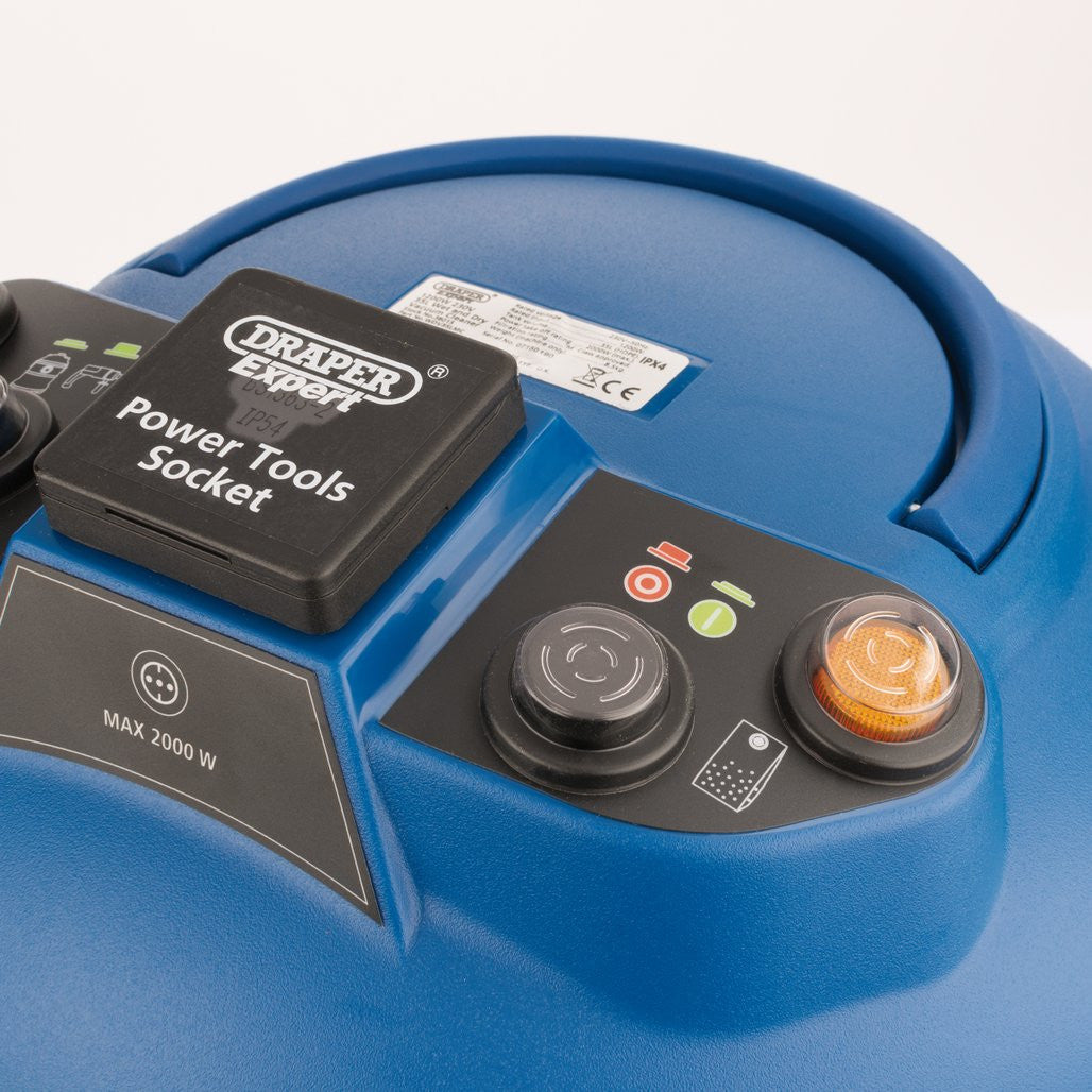 Draper Expert 230V M-Class Wet and Dry Vacuum Cleaner, 35L, 1200W  38015