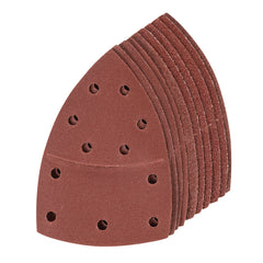 Silverline Hook & Loop Multi-Sander Sheets 102 x 62mm, 93mm 10pk 380895