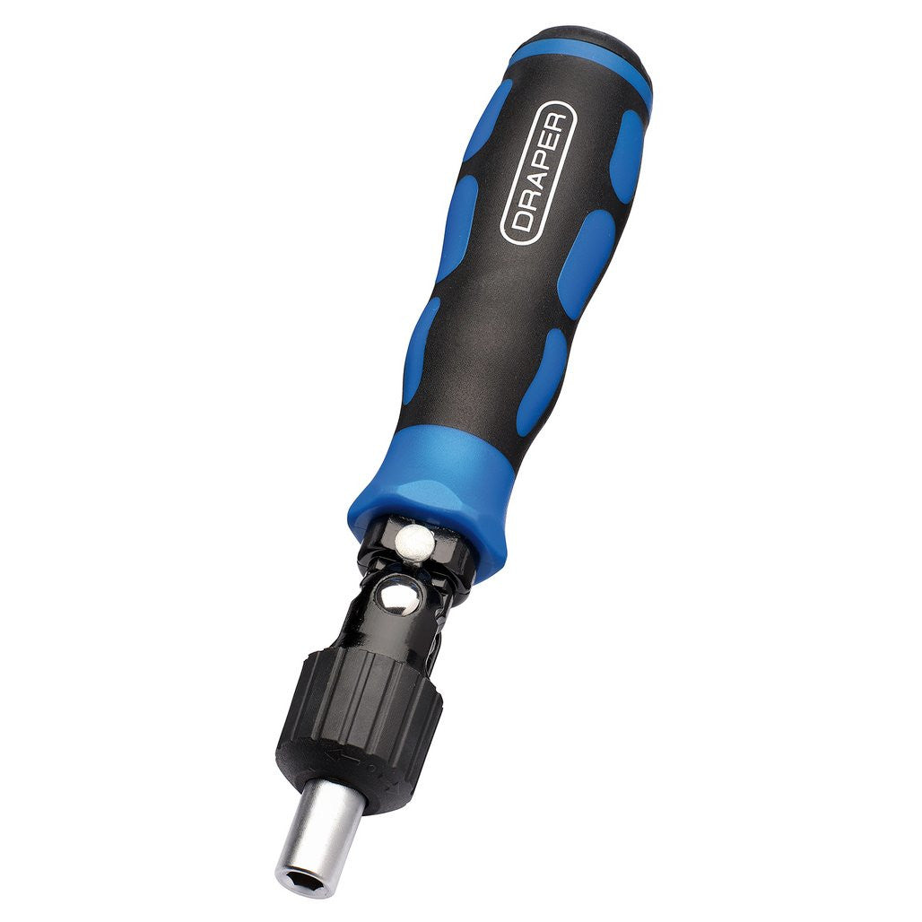 Draper Ratchet Screwdriver and Bit Set (13 Piece)  38124