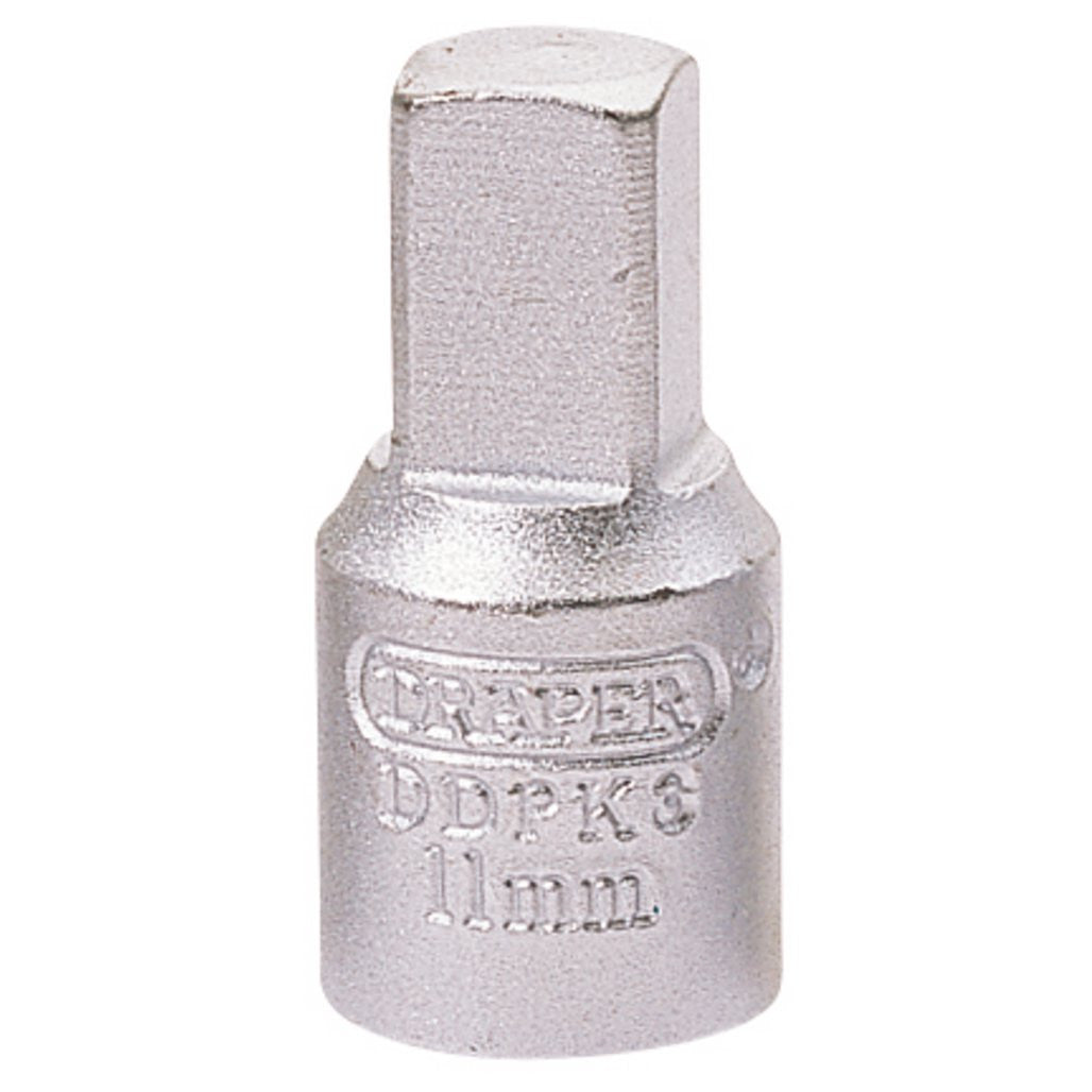 Draper Square Drain Plug Key, 3/8" Sq. Dr., 11mm 38322