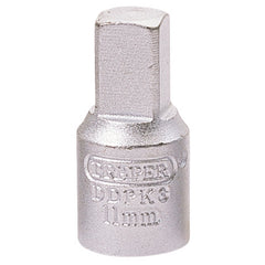 Draper Square Drain Plug Key, 3/8" Sq. Dr., 11mm 38322