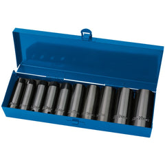 Draper Expert HI-TORQ® Metric Deep Impact Socket Set, 1/2" Sq. Dr. (10 Piece)  38369