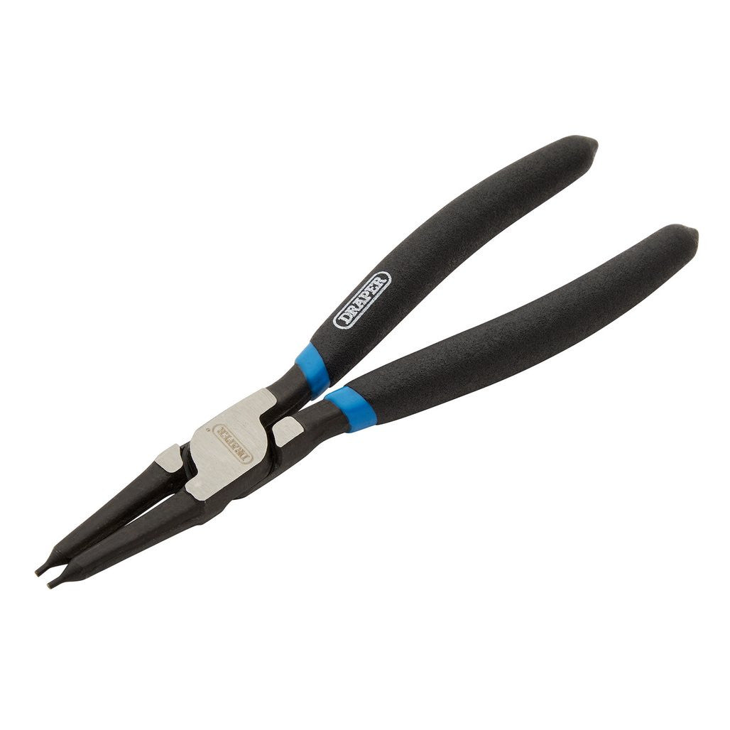 Draper Straight Tip Internal Circlip Pliers, 180mm  38995