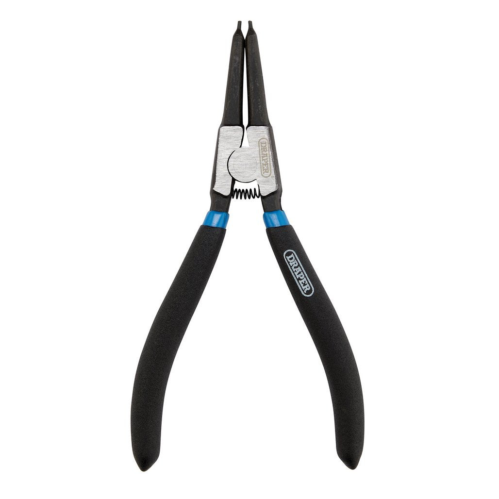 Draper Straight Tip External Circlip Pliers, 180mm  38997