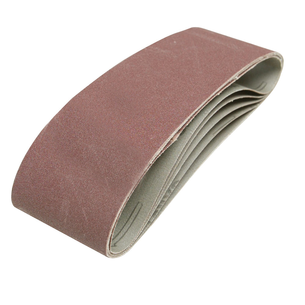 Silverline Sanding Belts 75 x 533mm 5pk 391857