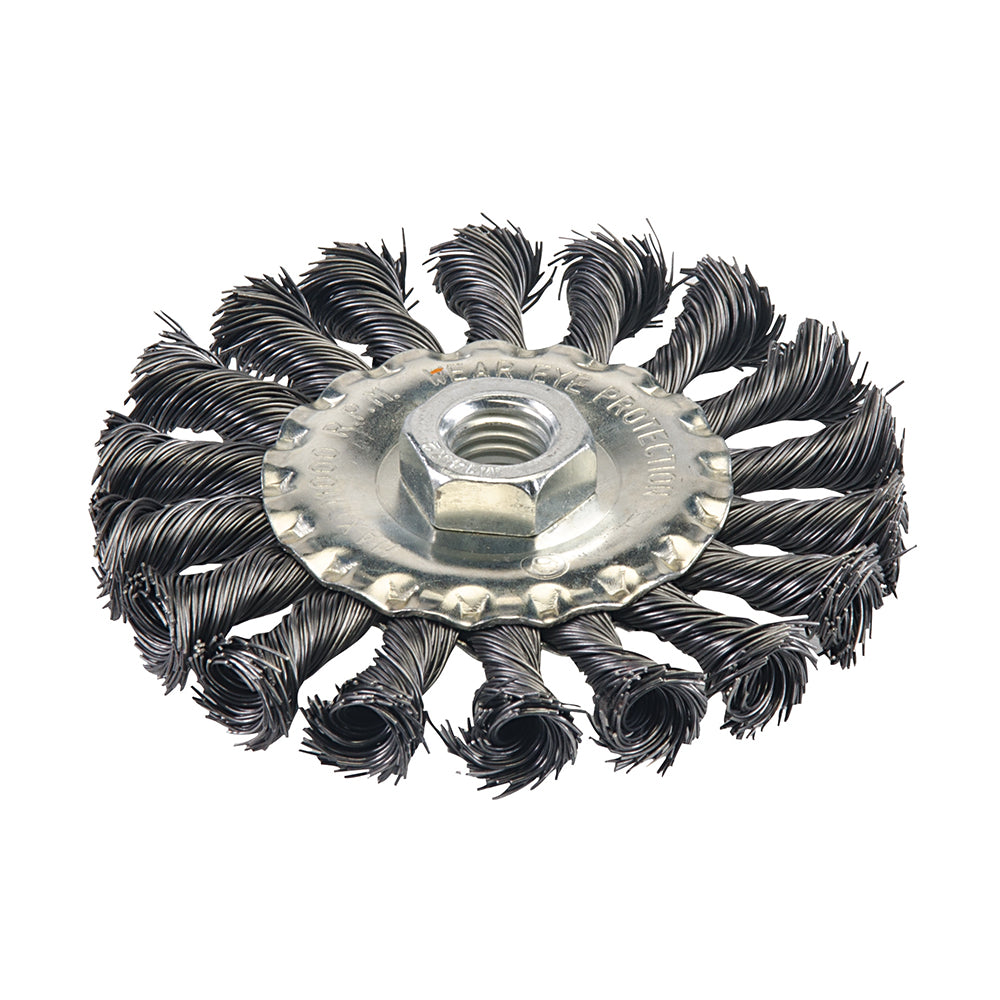 Silverline Steel Twist-Knot Wheel 398772