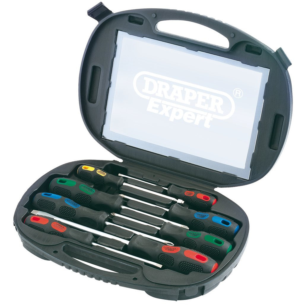 Draper Expert Screwdriver Set in Case (8 Piece)  40002