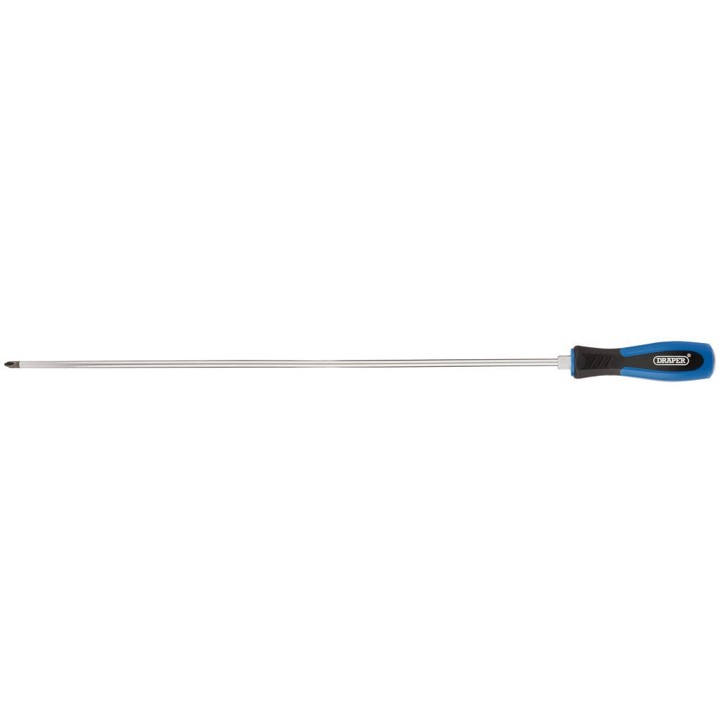 Draper 'Pound Thru' Cross Slot Screwdriver, No.2 x 450mm  40783