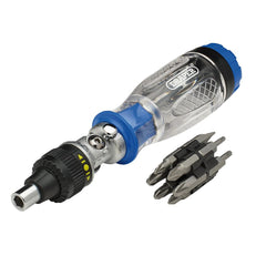 Draper Ratcheting Screwdriver and Bit Set (14 Piece)  40855