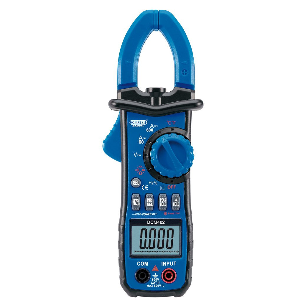 Draper Draper Expert Auto-Ranging Digital Clamp Meter with Linear Bar Graph Function