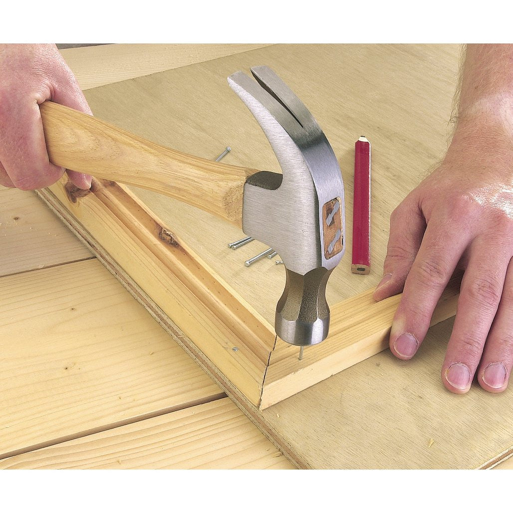 Draper Hickory Shaft Claw Hammer, 450g/16oz  42496