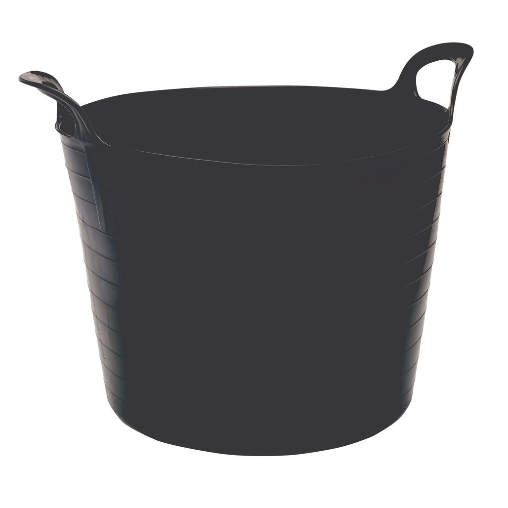 Draper Multi-Purpose Flexible Bucket, 42L, Black  43475