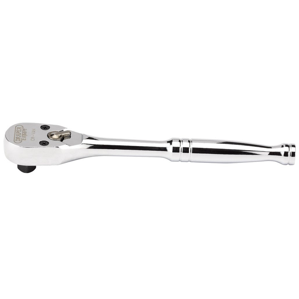 Draper Expert 60 Tooth Sealed Head Reversible Ratchet, 1/4" Sq. Dr.  43718