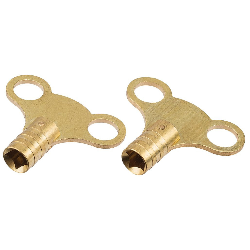 Draper Brass Radiator Key  43799