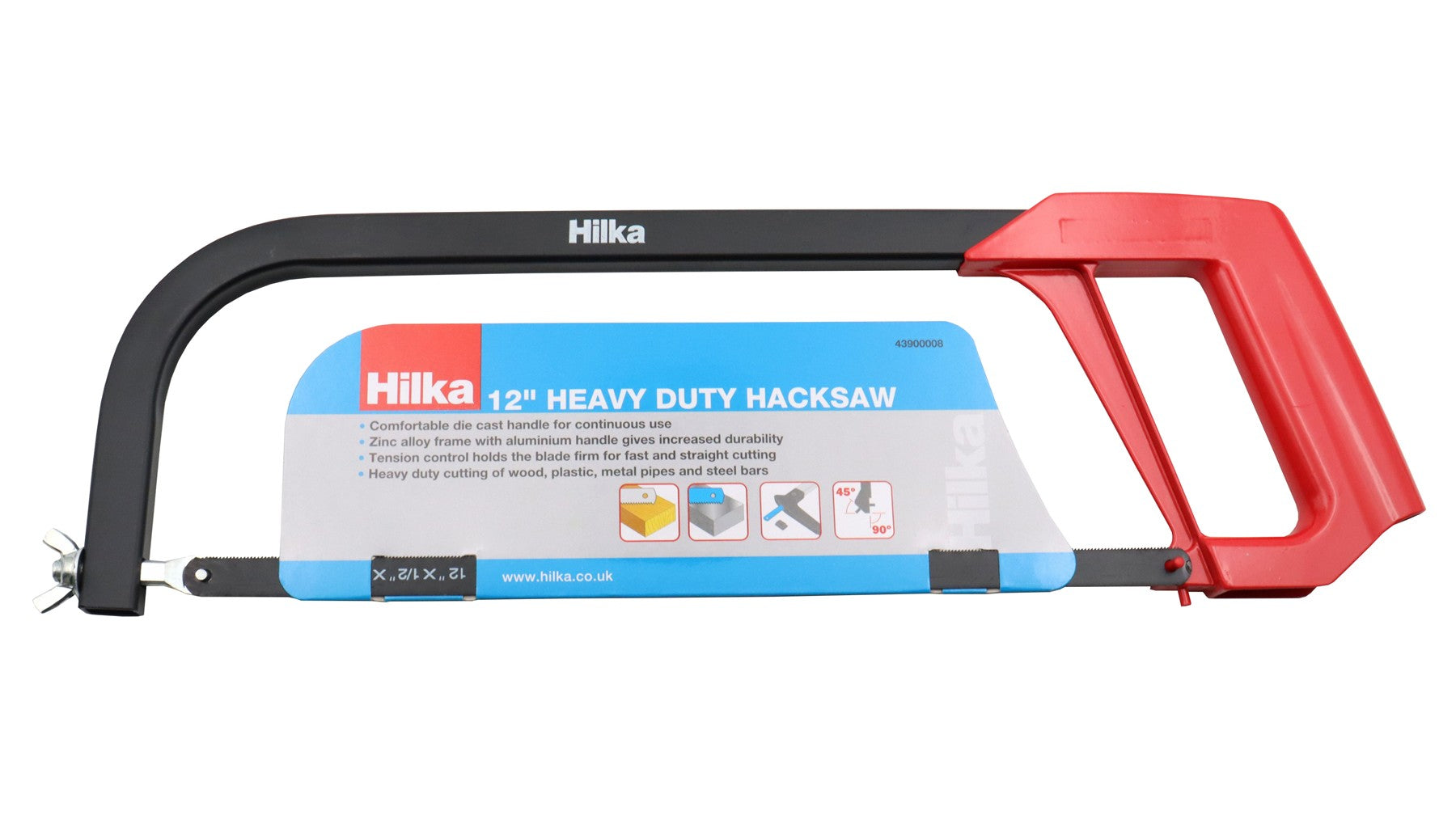 Hilka 12" Heavy Duty Hacksaw 43900008