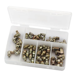 Draper 50 Assorted BSPT Grease Nipples 43961
