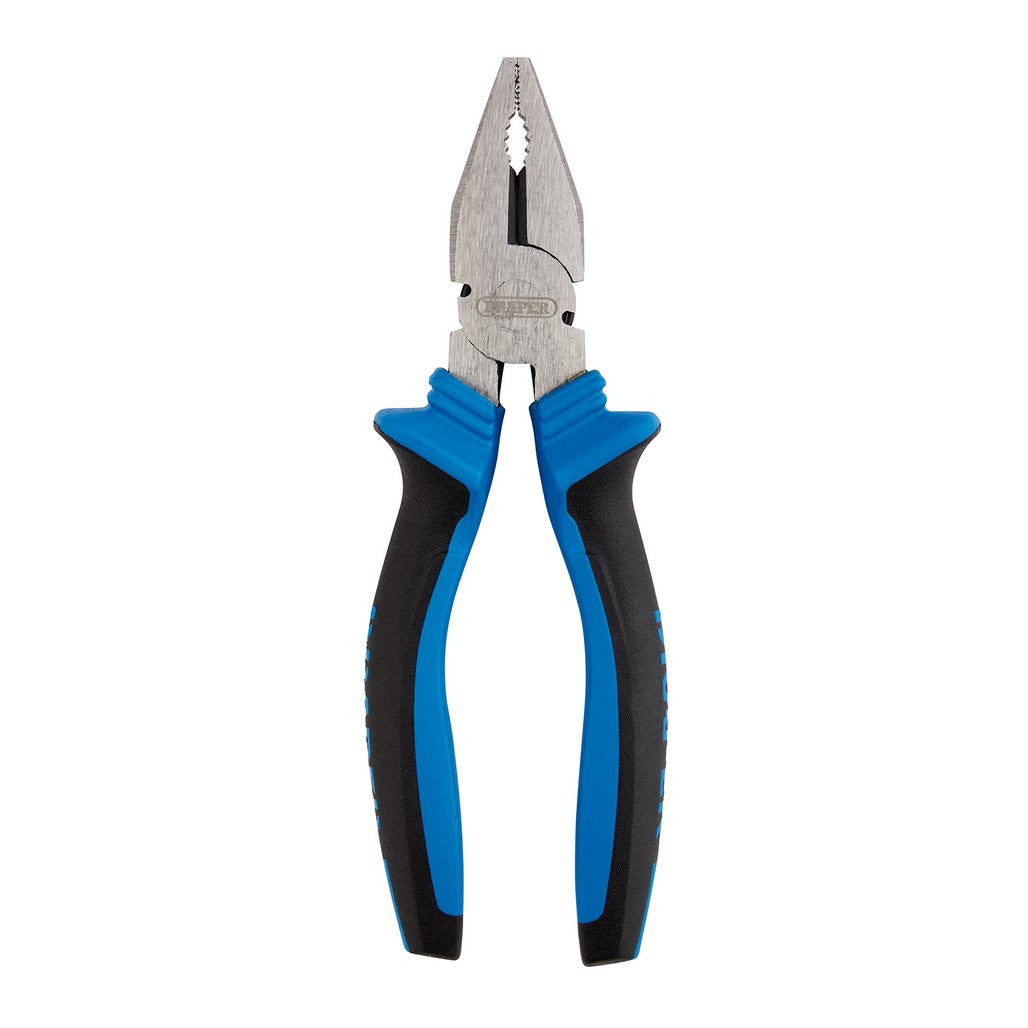 Draper Soft Grip Combination Pliers, 160mm  44142