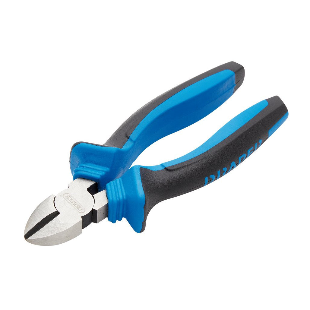Draper Soft Grip Diagonal Side Cutter, 160mm  44145