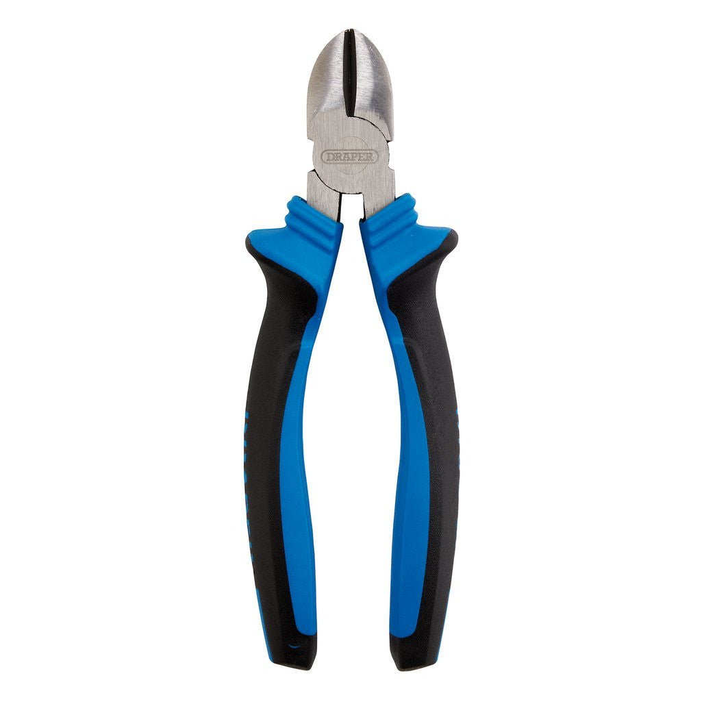 Draper Soft Grip Diagonal Side Cutter, 180mm  44146