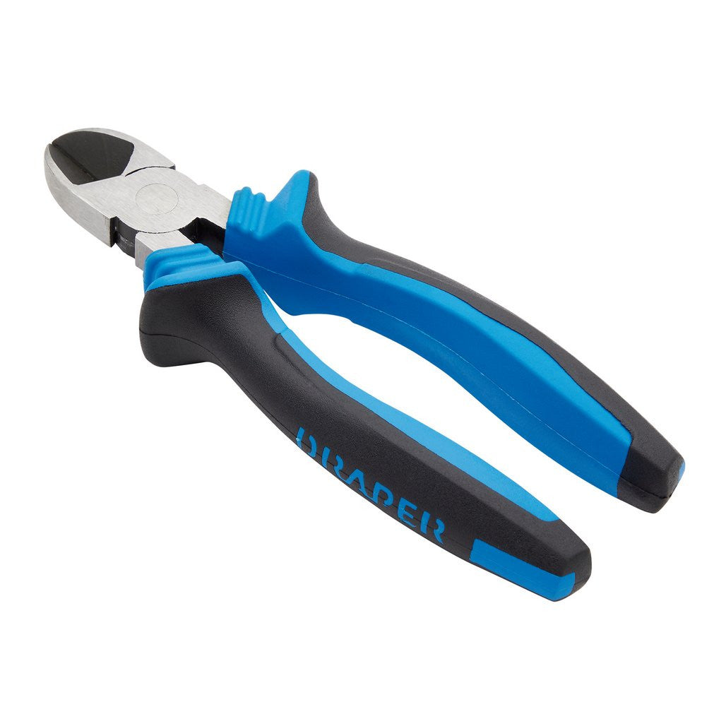 Draper Soft Grip Diagonal Side Cutter, 180mm  44146