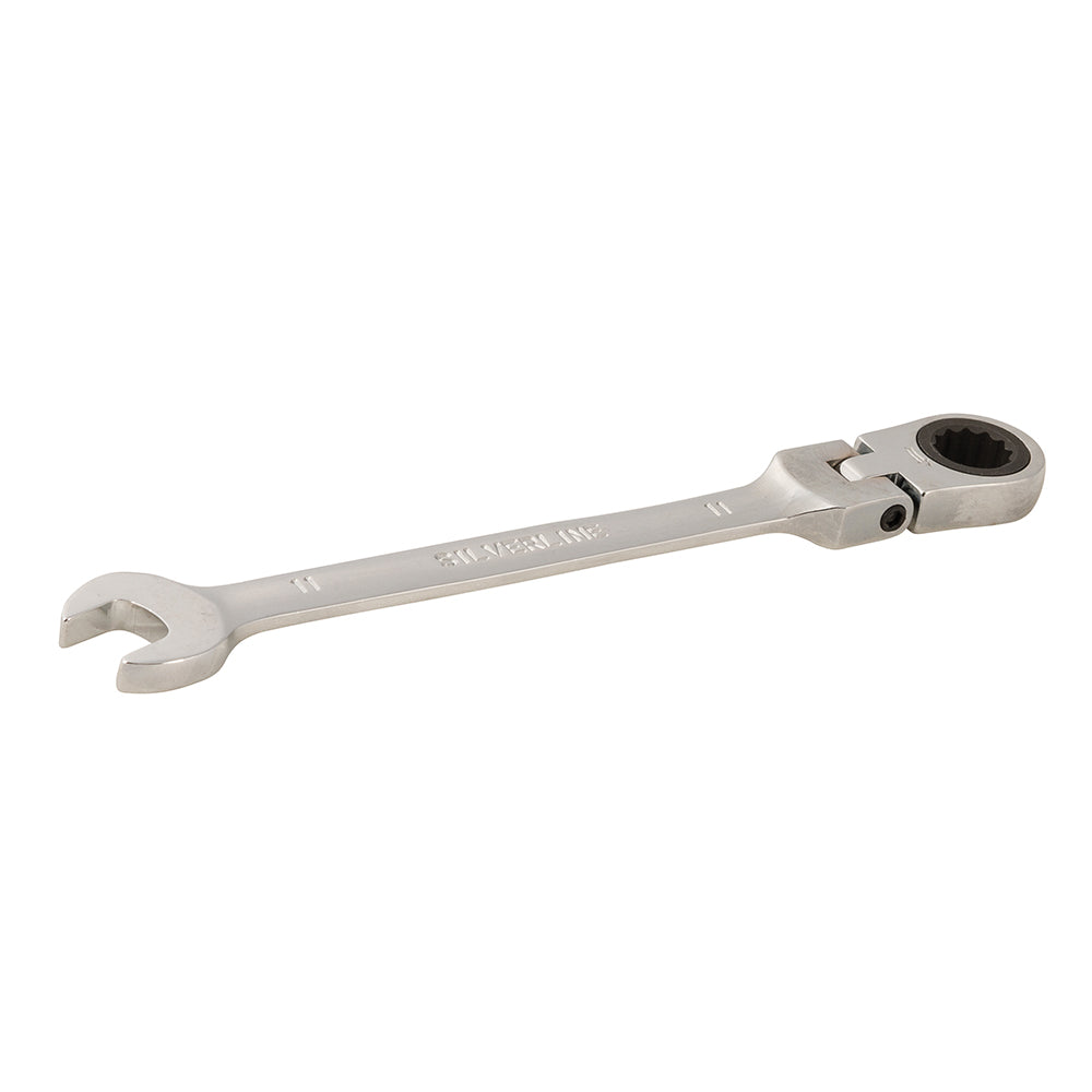 Silverline Flexible Head Ratchet Spanner 457016