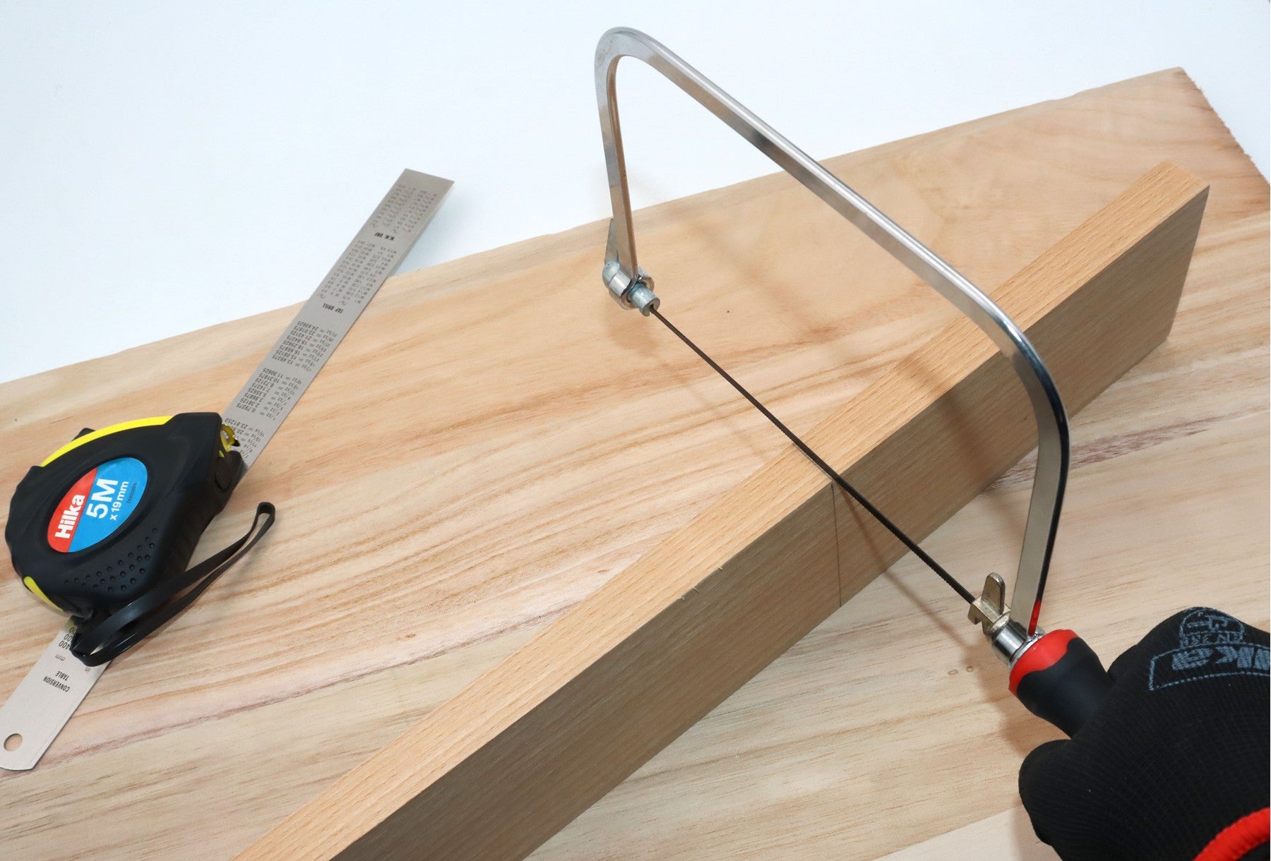 Hilka 7” Coping Saw Set with 5 Blades 45801705
