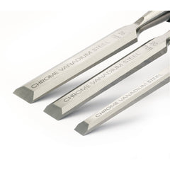 Draper Expert Soft Grip Bevel Edge Wood Chisel Set, 150mm (3 Piece)  45865