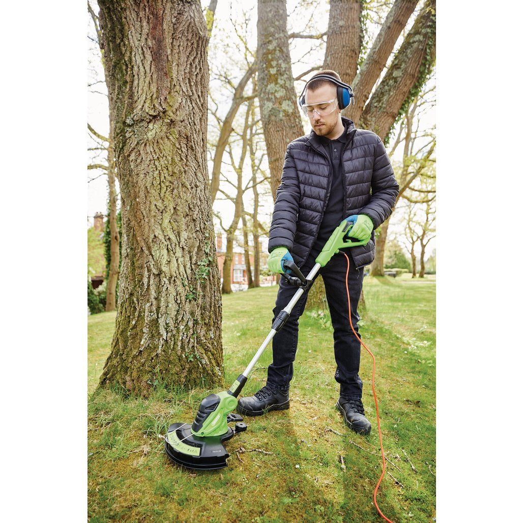 Draper Grass Trimmer with Double Line Feed, 300mm, 500W  45927