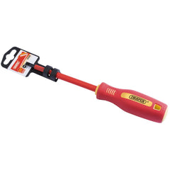 Draper Fully Insulated Plain Slot Screwdriver, 5.5 x 125mm  46518