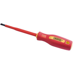 Draper Fully Insulated Plain Slot Screwdriver, 5.5 x 125mm  46518