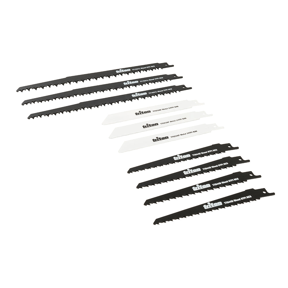 Triton Recip Saw Blade Set 10pce 465874 product image