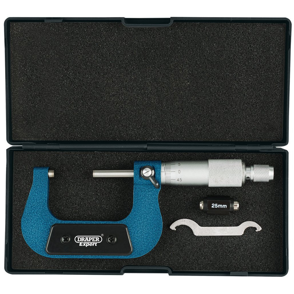 Draper Expert Metric External Micrometer, 25 - 50mm  46604