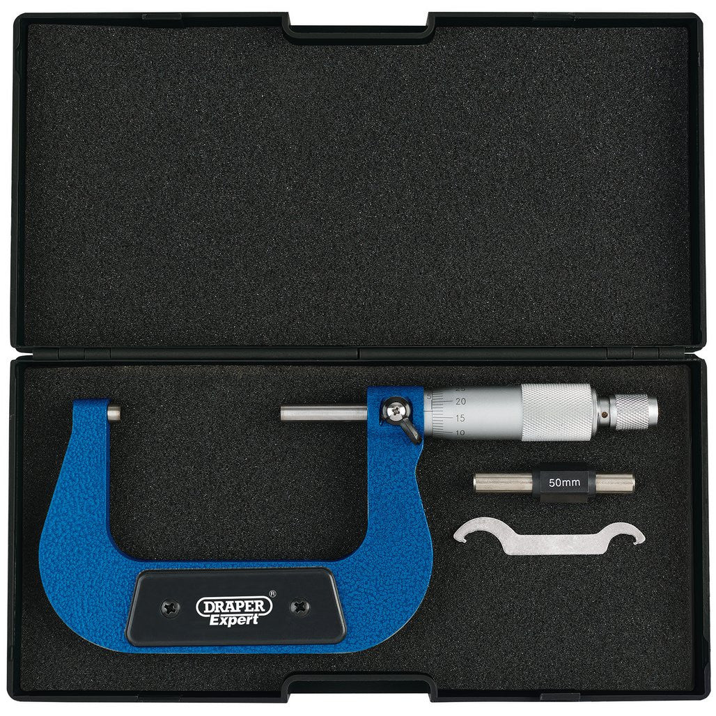Draper Expert Metric External Micrometer, 50 - 75mm  46605