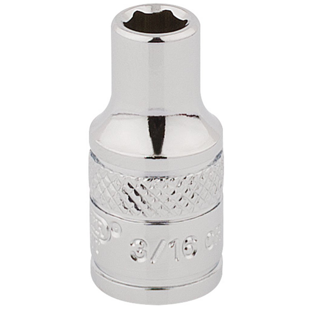 Draper Expert HI-TORQ® 6 Point Socket, 1/4" Sq. Dr., 3/16"  48345