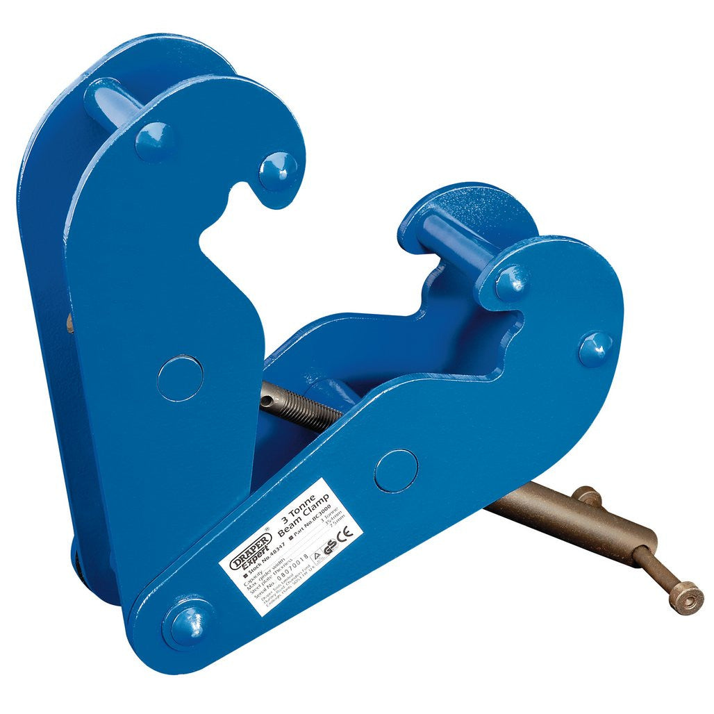 Draper Expert Beam Clamp, 3 Tonne 48347