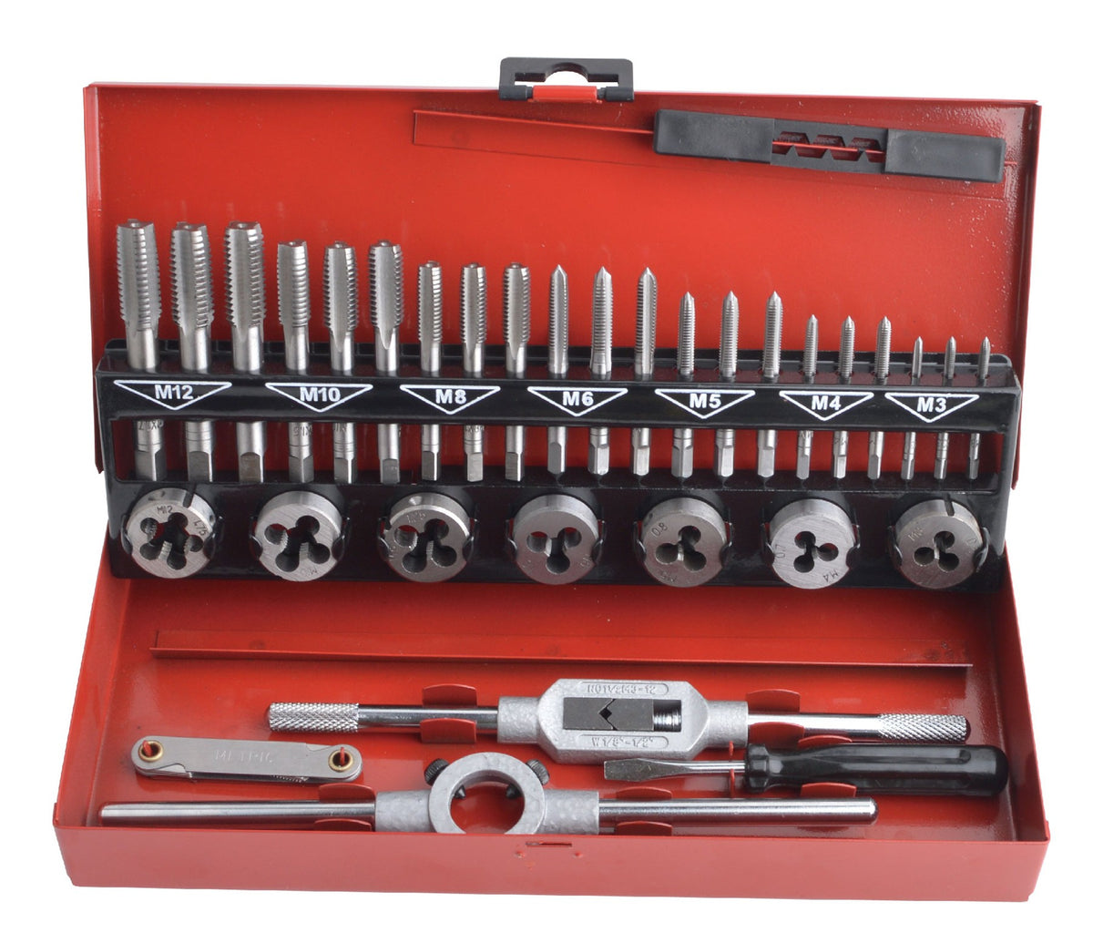 Hilka 32 pce Tap & Die Set Metric 48403202