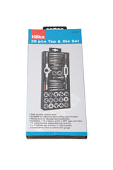 Hilka 39 pce Tap & Die Set 48403939