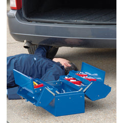 Draper Barn Type Tool Box with 4 Cantilever Trays, 460mm  48566