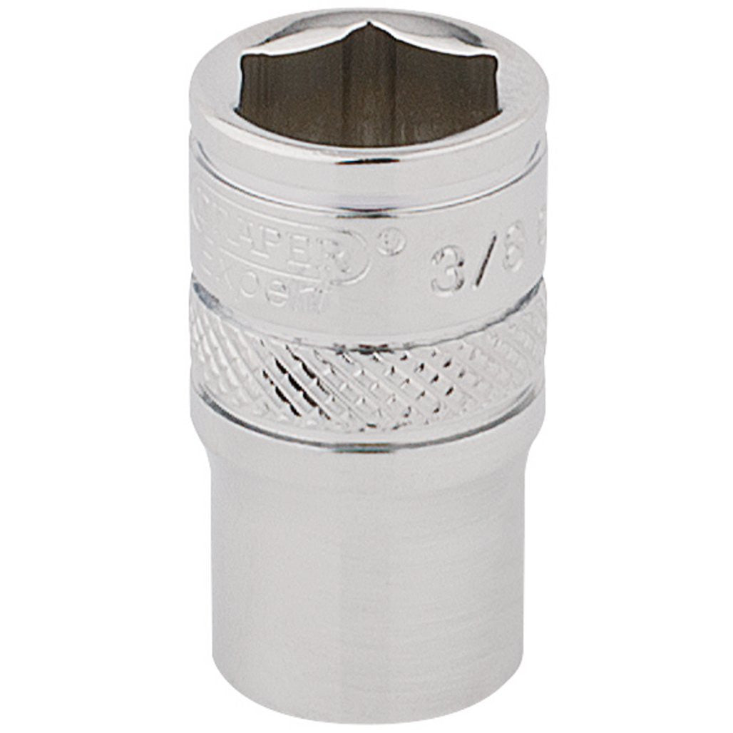 Draper Expert HI-TORQ® 6 Point Socket, 1/4" Sq. Dr., 3/8"  48914