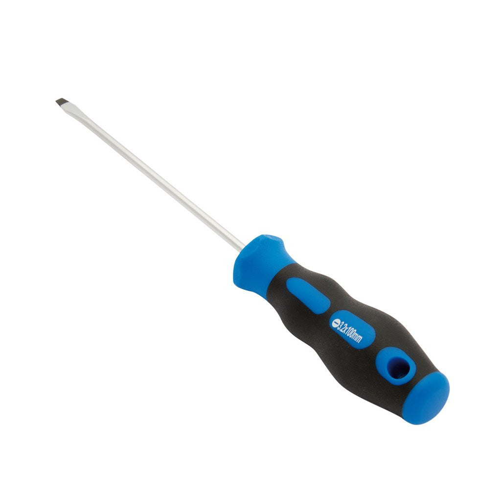 Draper Soft Grip Plain Slot Screwdriver, 3.2 x 100mm  48920