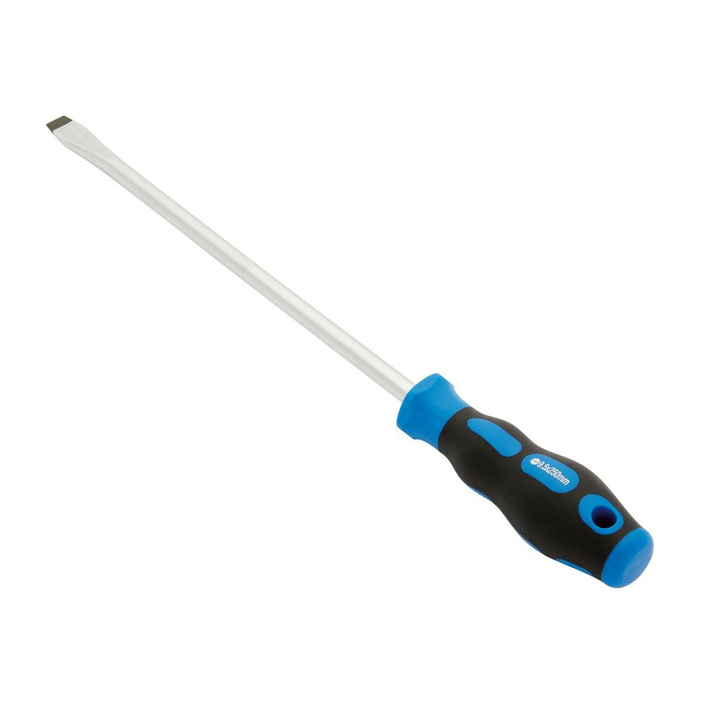 Draper Soft Grip Plain Slot Screwdriver, 9.5 x 250mm  48927