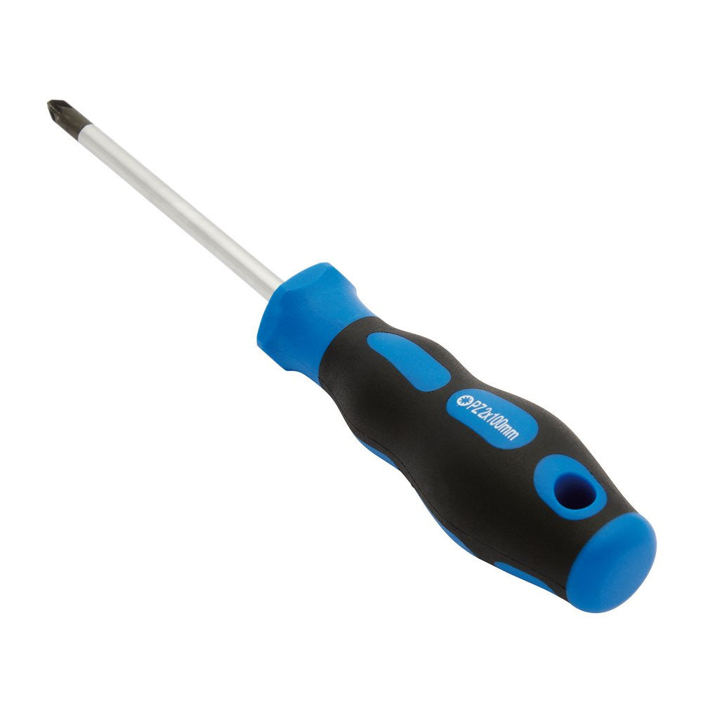 Draper Soft Grip PZ TYPE Screwdriver, No.2 x 100mm  48928