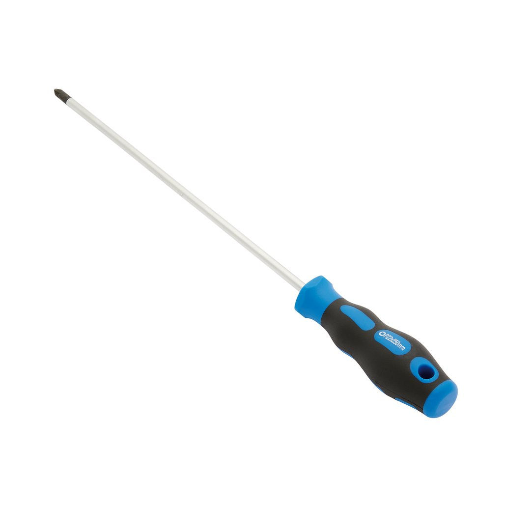 Draper Soft Grip PZ TYPE Screwdriver, No.2 x 250mm  48930