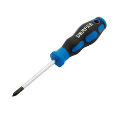 Draper Soft Grip Cross Slot Screwdriver, No.1 x 75mm  48931