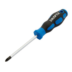 Draper Soft Grip Cross Slot Screwdriver, No.2 x 100mm  48932