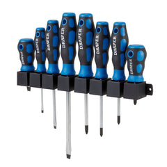 Draper Soft Grip Screwdriver Set (8 Piece)  48933