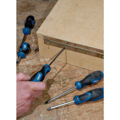 Draper Soft Grip Screwdriver Set (8 Piece)  48933