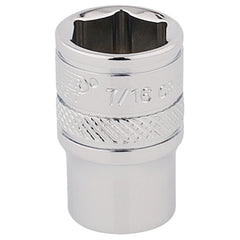 Draper Expert HI-TORQ® 6 Point Socket, 1/4" Sq. Dr., 7/16"  48942